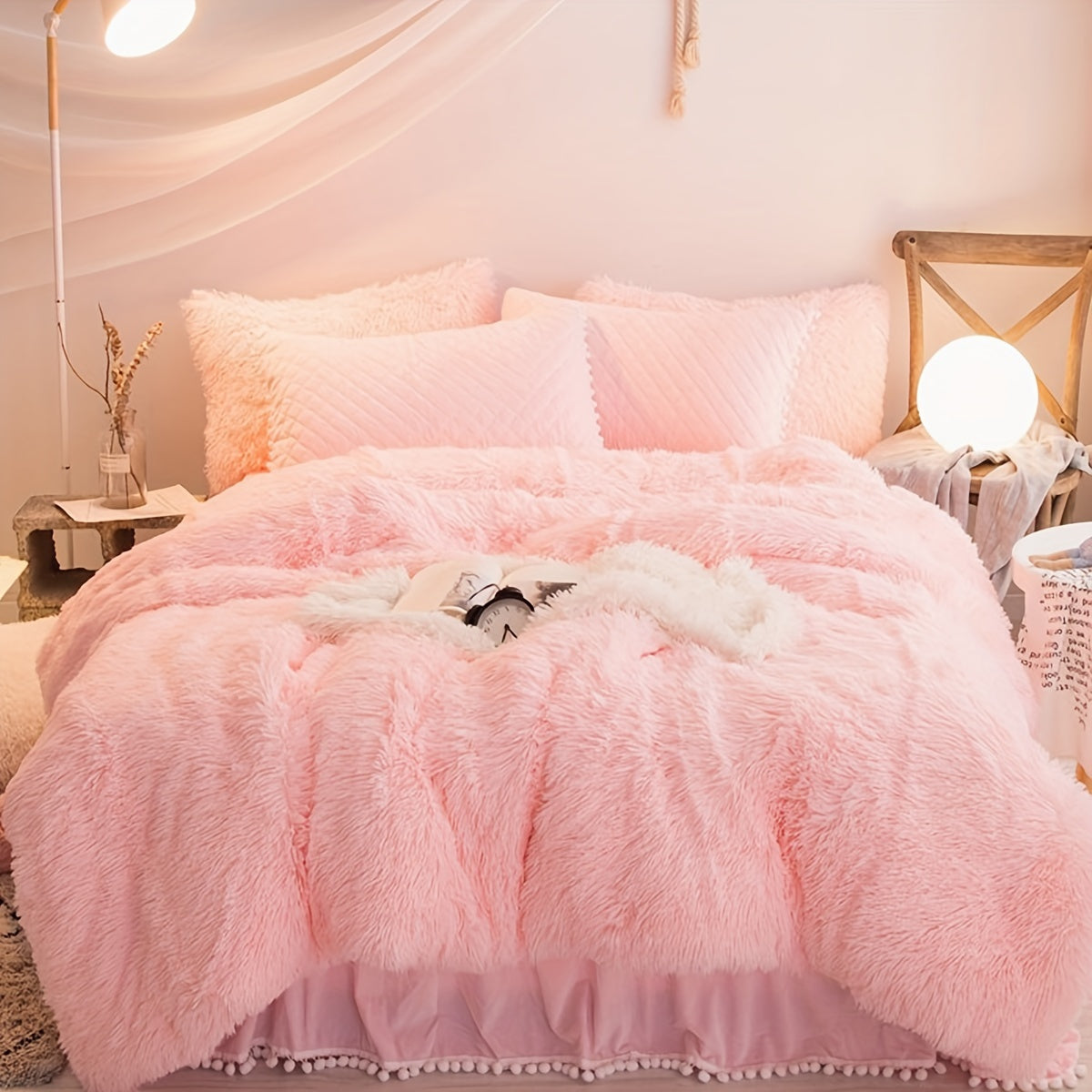 Luxe Velvet Duvet Cover Set - Soft Comfort