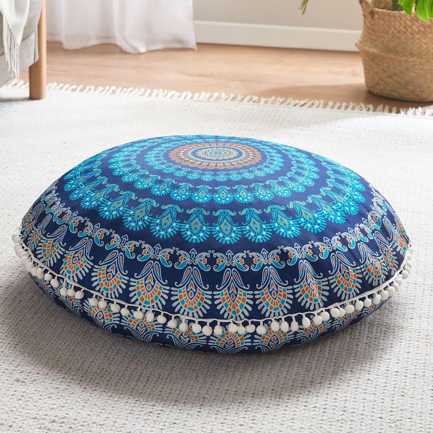 MandalaCushion - Bohemian Meditation Cushion