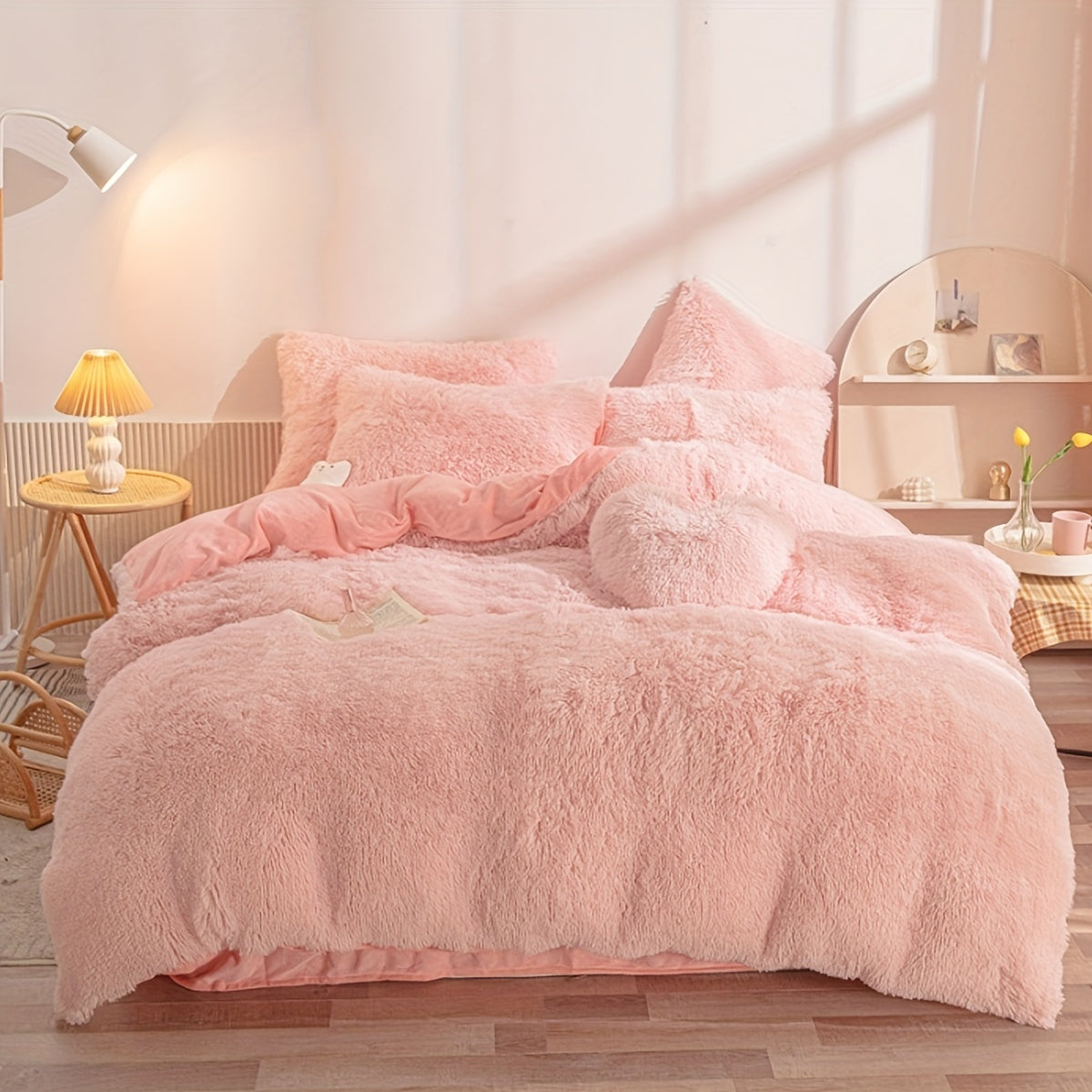 Ultra-Soft Plush Duvet Cover Set - Zipped