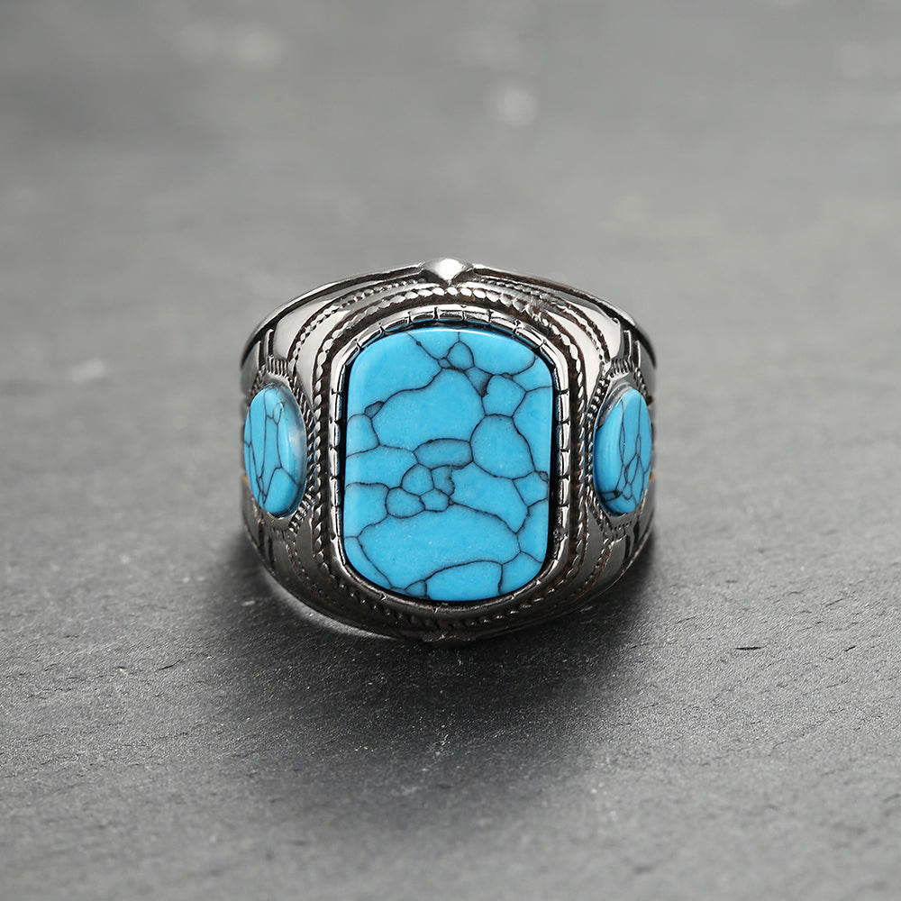 Thorin - Turquoise Men's Ring