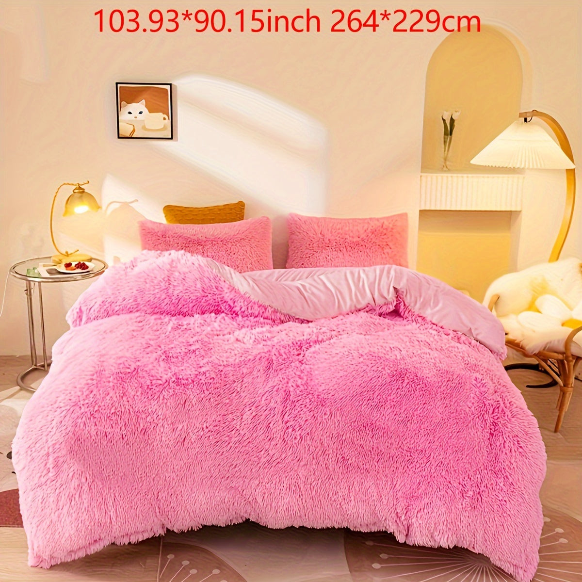 Luxe Velvet Duvet Cover Set - Soft Comfort