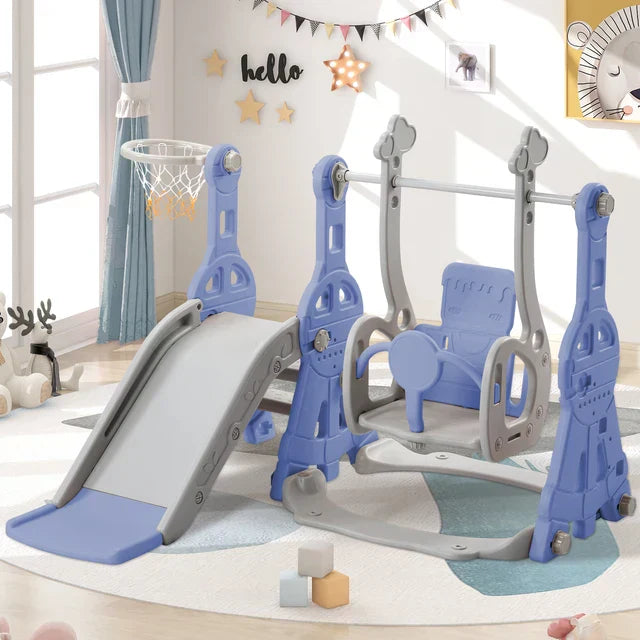 Mini Play Haven - Baby Swing and Slide Play Set
