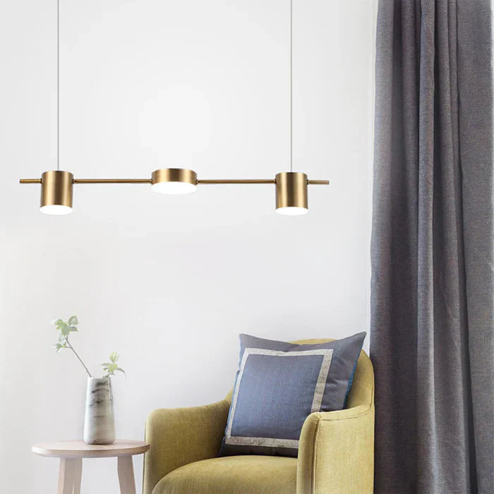 AuraDrum - Elegant Aluminium Pendant Lamp