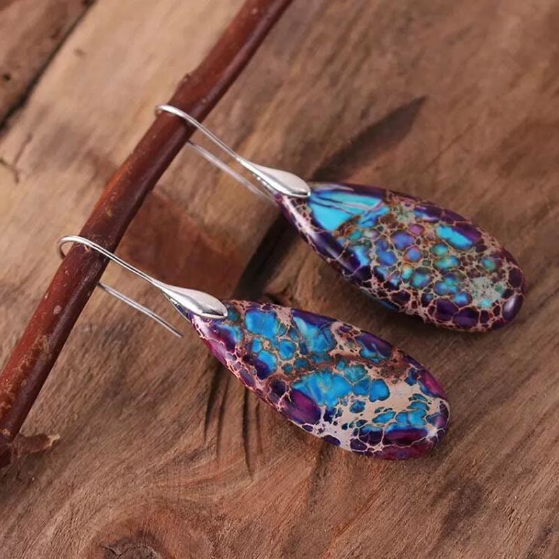 Teardrop - Imperial Stone Earrings for Women
