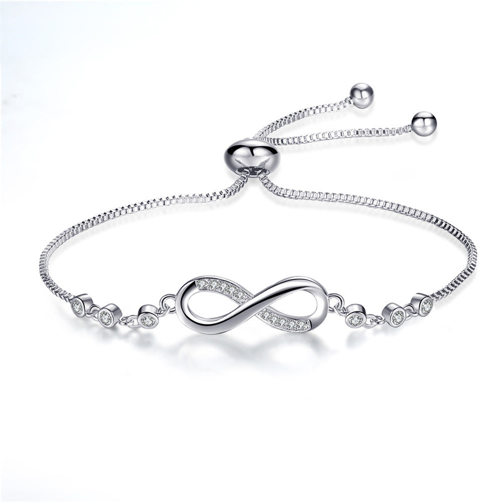 Adjustable Infinity Bracelet - Nova Minimalist Symbol