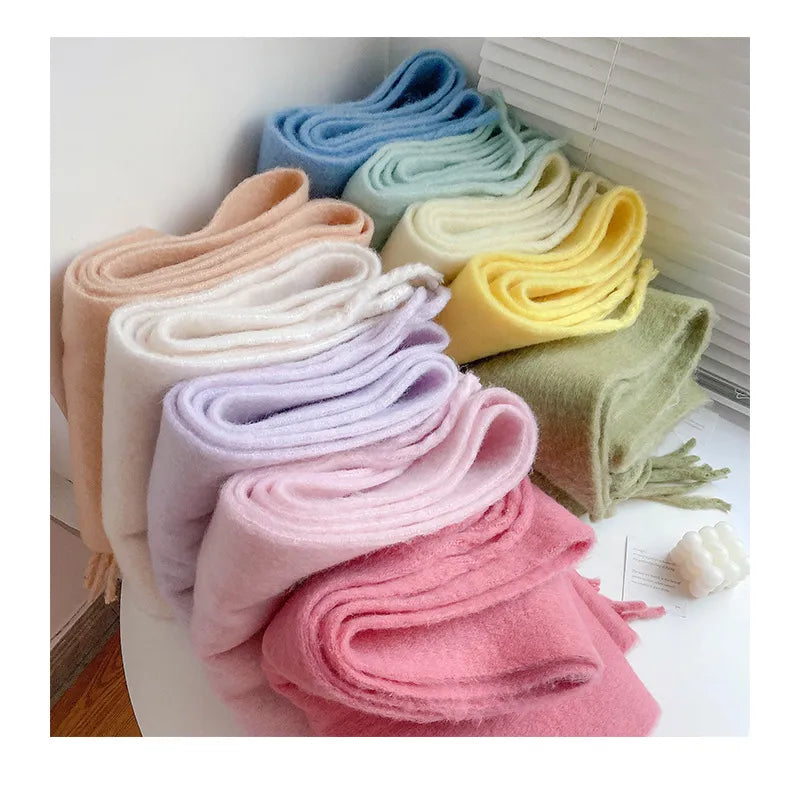 FrostSoft Scarf - Soft Cashmere Winter Scarf in Ten Colours
