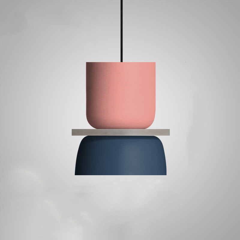 Macaron Pendant Lamp - Colorful Modern Ceiling Light