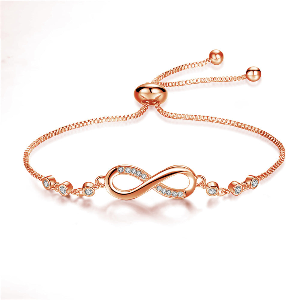 Adjustable Infinity Bracelet - Nova Minimalist Symbol