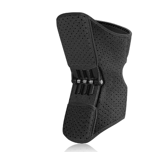 Adjustable Knee Support Brace - Enhanced Stability with Triple-Spring System 0
