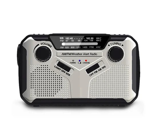 Adventure Ready | Multifunctional Portable Radio with Solar Charging & Power Bank | Essential Emergency Tool for Safety 8