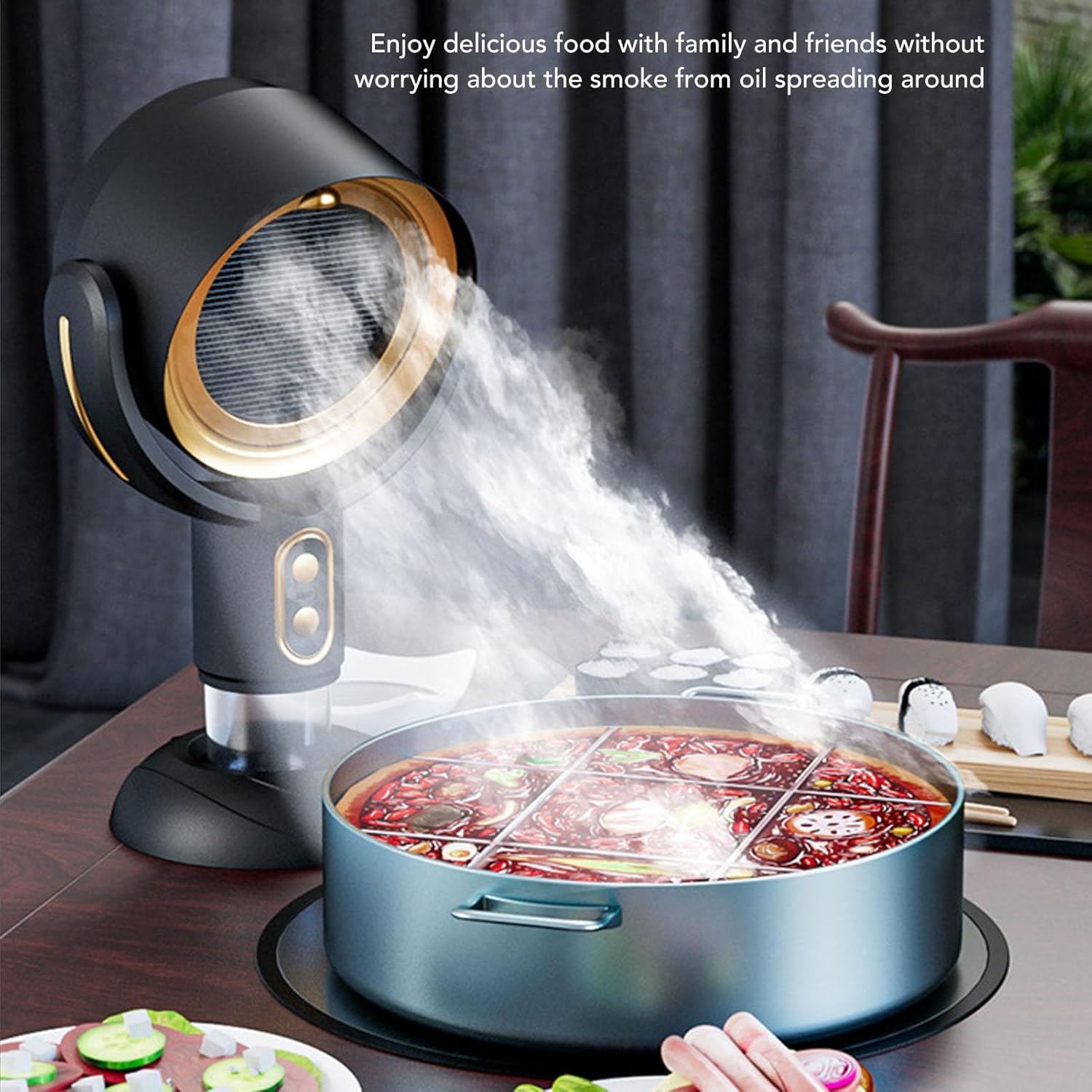 Air Purifier | Smoke Dispenser with Instant Absorption | Compact Design for Clean Air 3