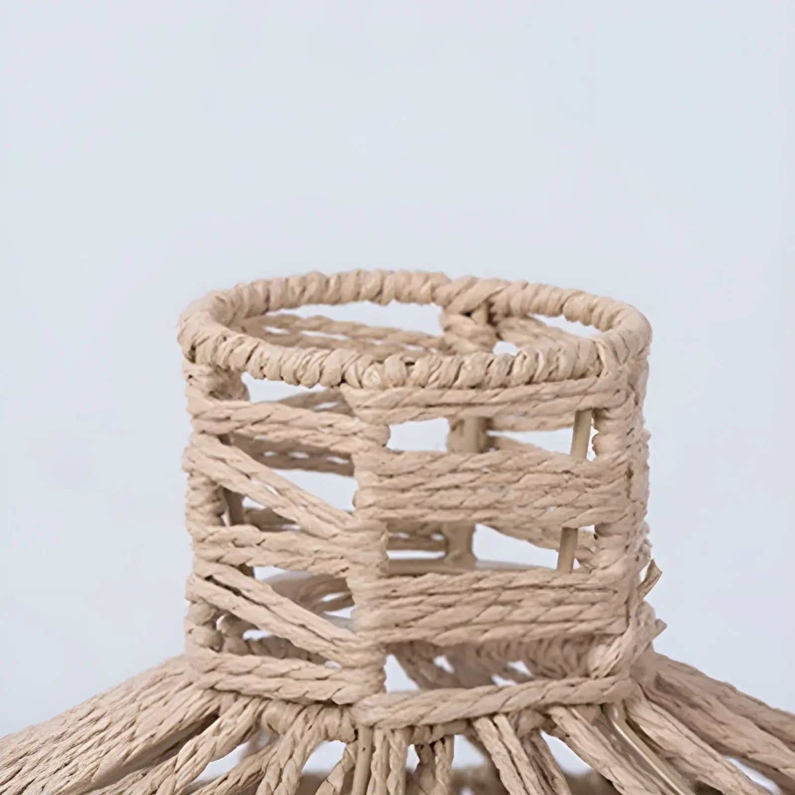 Vintage Rattan Pendant Lamp - Vintage Rattan Hanging Light