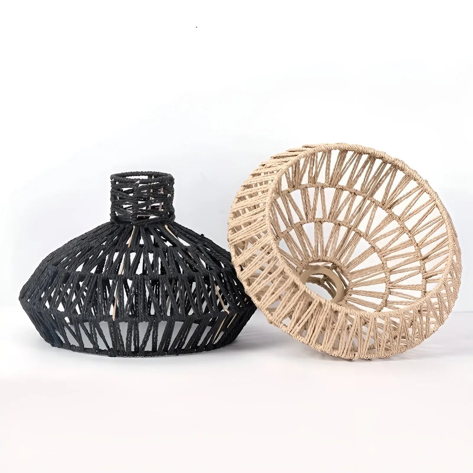 Vintage Rattan Pendant Lamp - Vintage Rattan Hanging Light