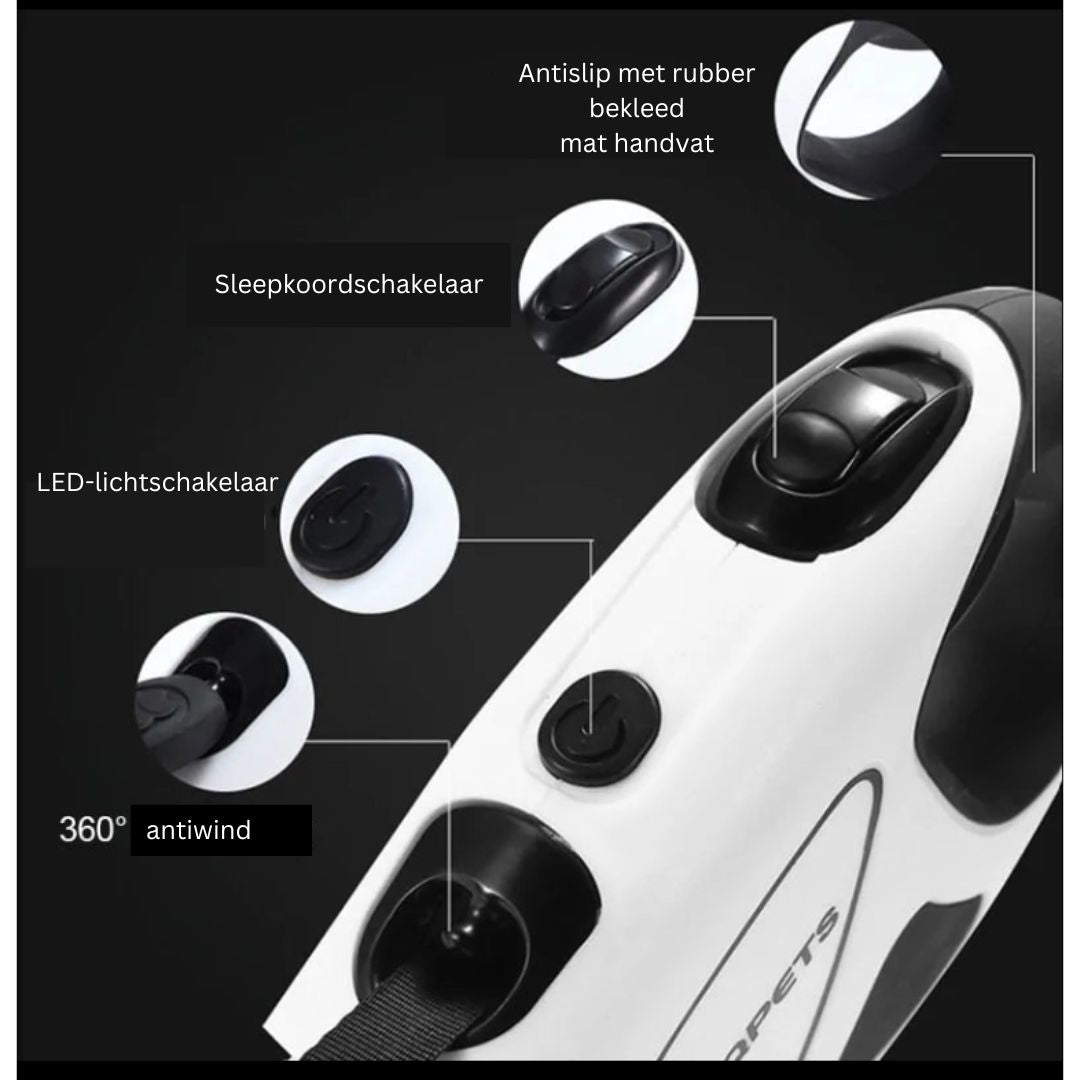 BrightLeash – Retractable LED Dog Leash