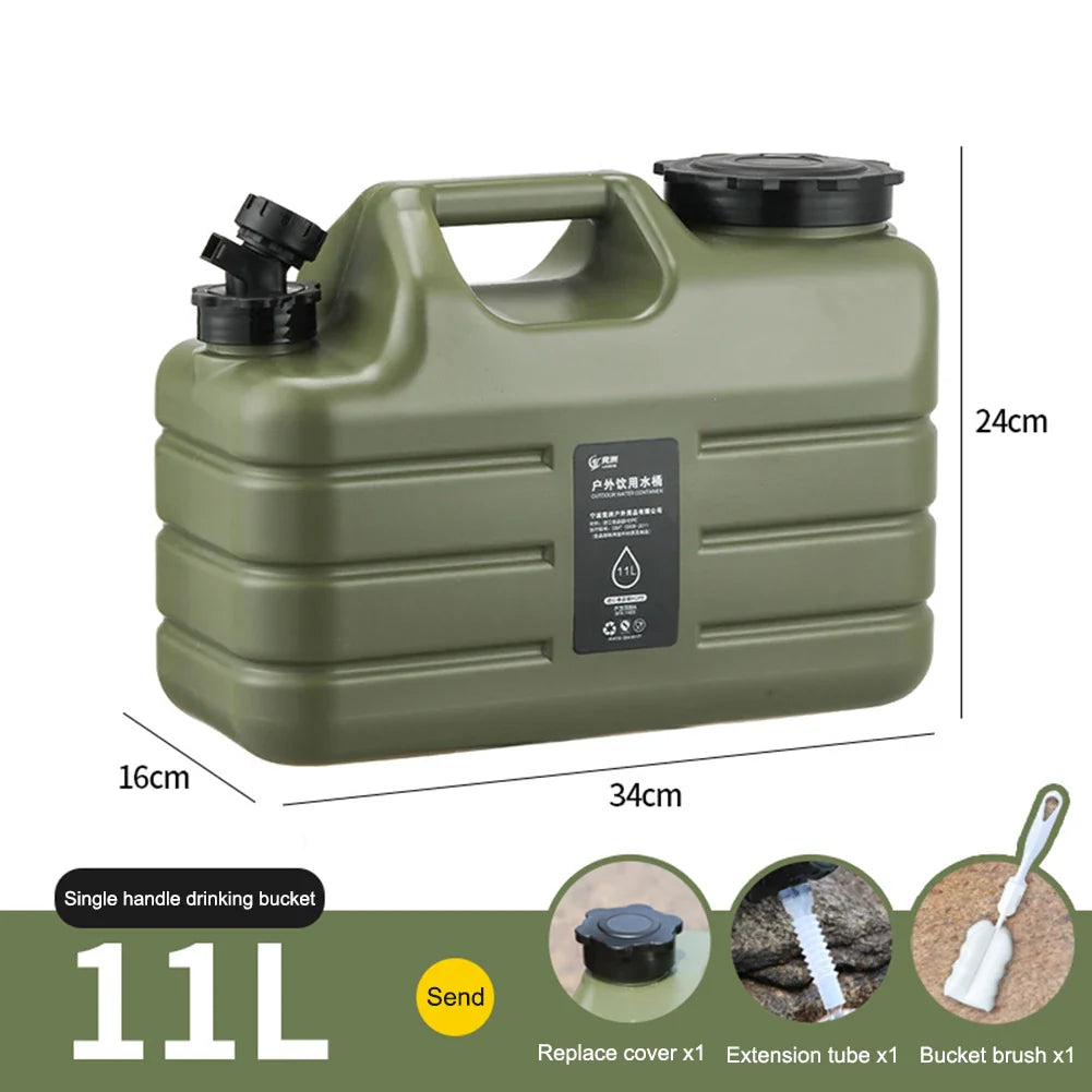AquaTrek | 12L Portable Water Tank with Removable Faucet | Durable Design for Outdoor Hydration 7
