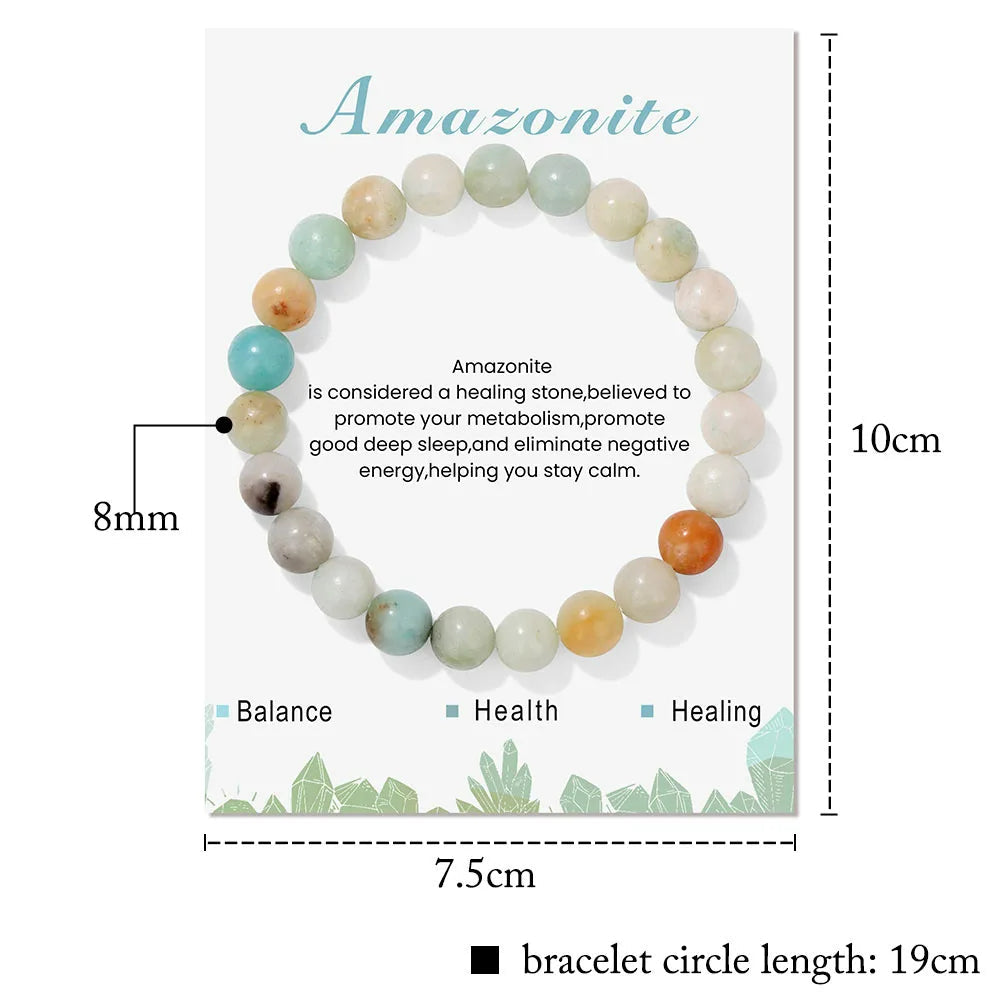 Aria Collection | Natural Crystal Bracelet with Healing Properties | Elegant Design for Positive Energy 0