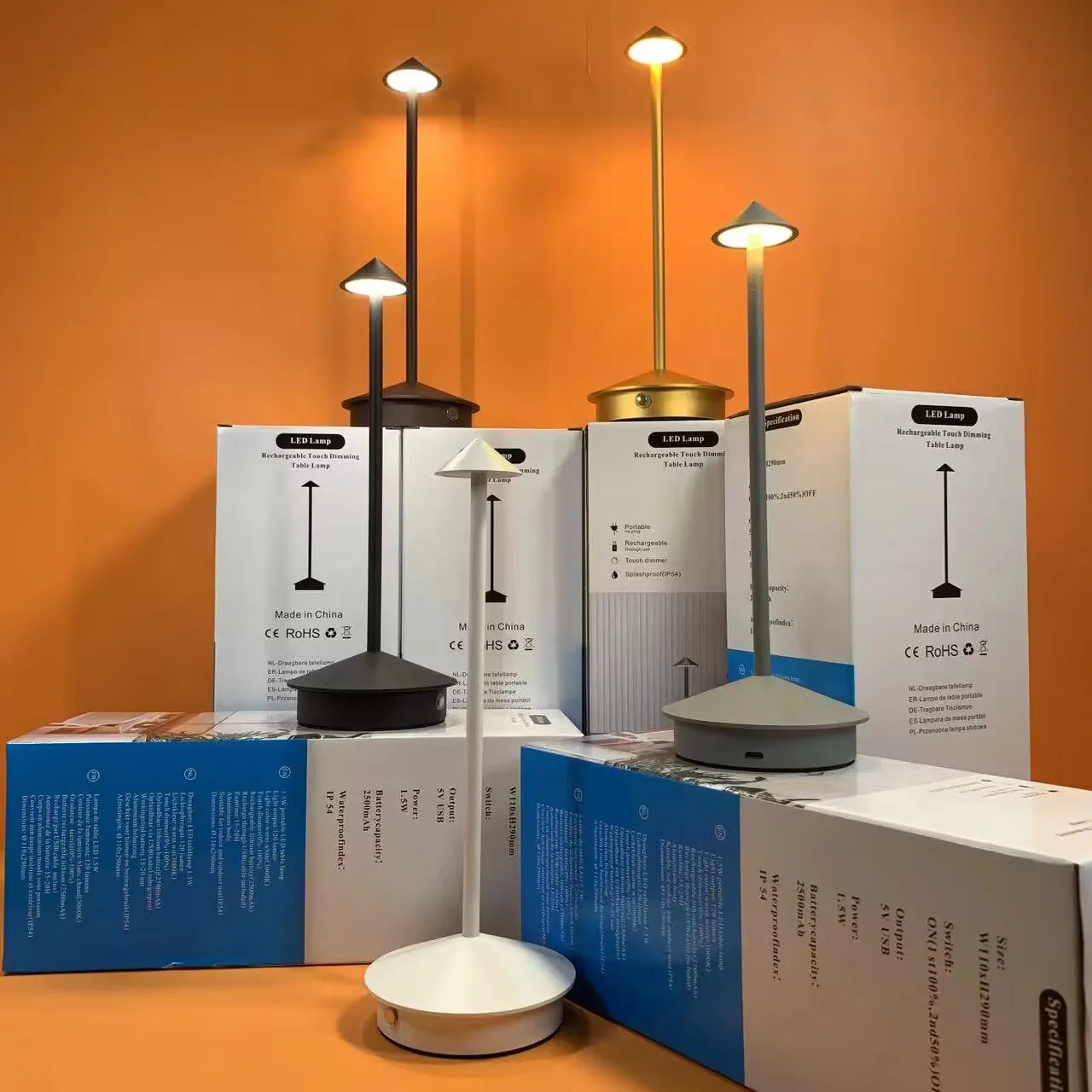 Artisano | Stylish Cordless Battery Operated LED Table Lamp for Dining 5
