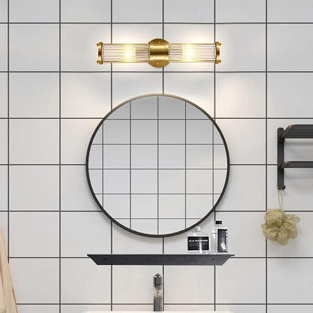 AureliaGold | Elegant Gold Bathroom Wall Sconce Lighting Fixture 2