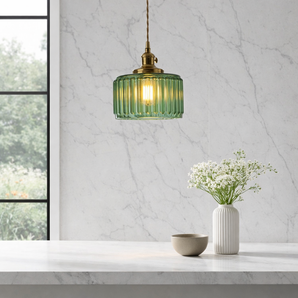 AureviaCrystal | Vintage Elegant Glass Pendant Lighting Fixture1