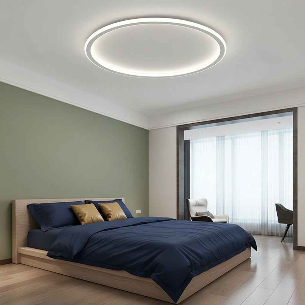 AuroraGlobe | Scandinavian Ceiling Light with Minimalist Design | Elegant Illumination for Warm Interiors 4