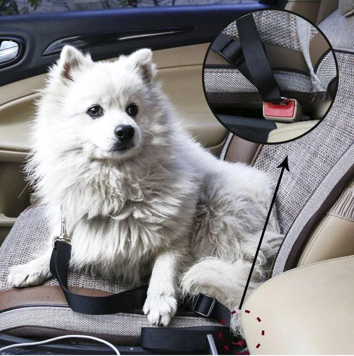 PetSecure - Adjustable Pet Car Safety Belt