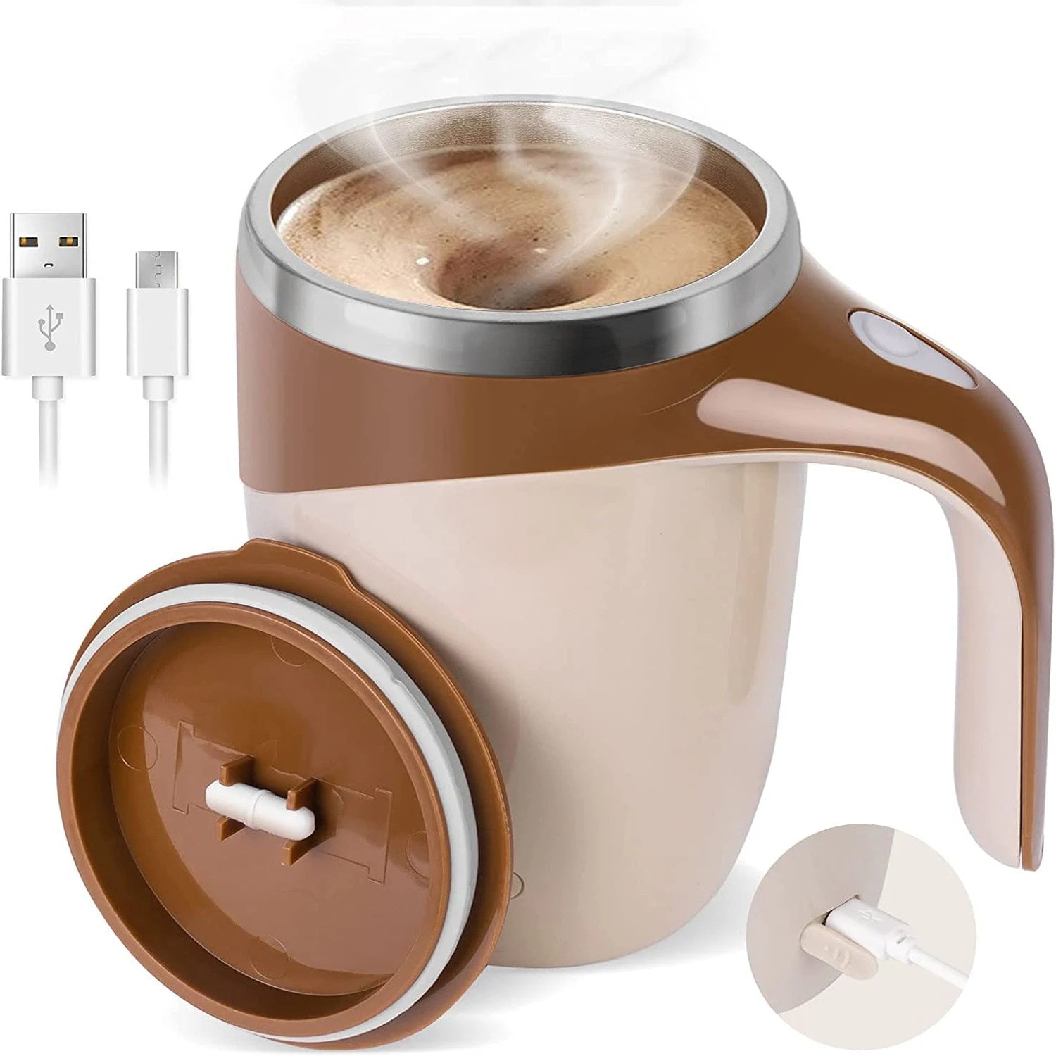 MagStir Wireless Magnetic Stirring Mug