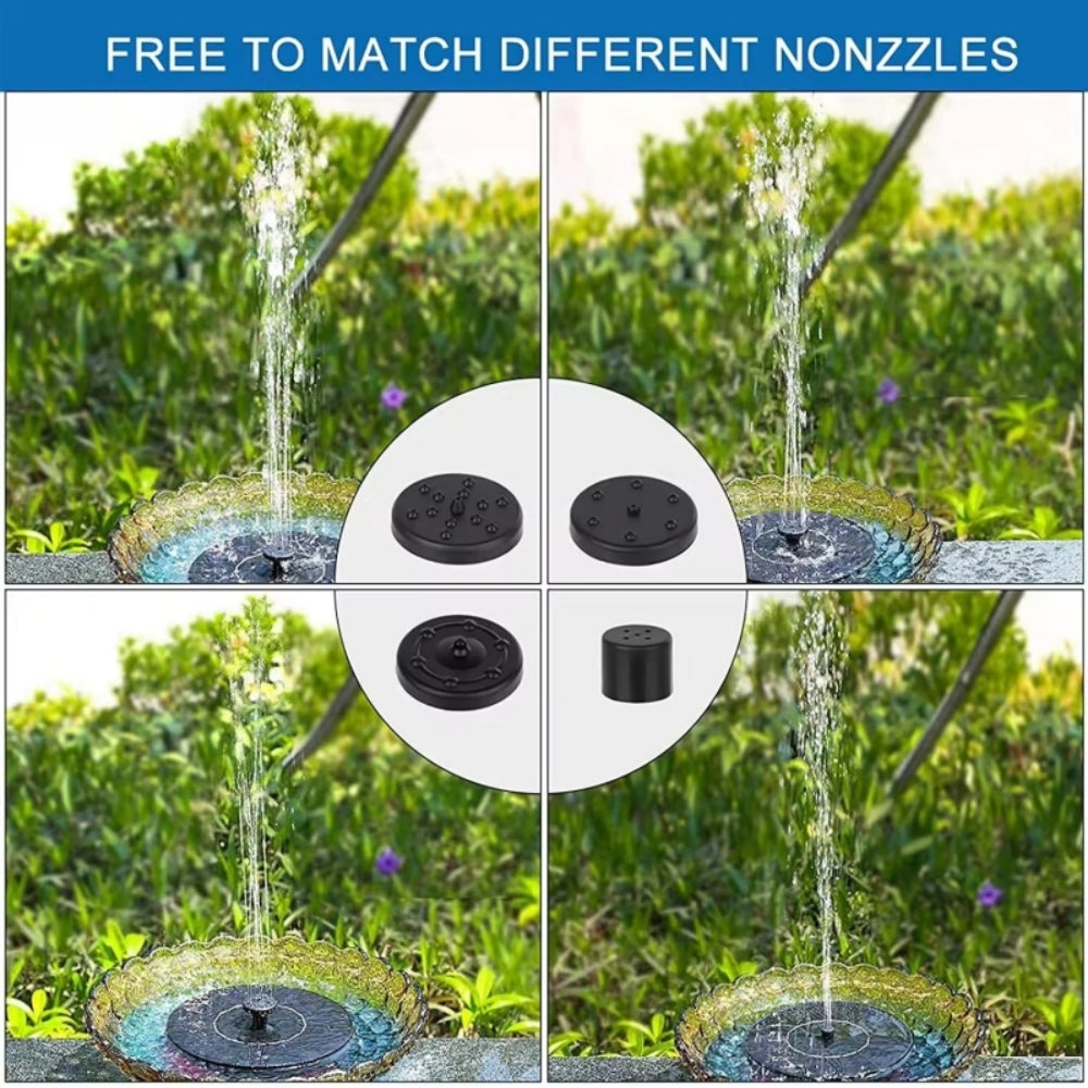 Flowbee - Solar Bird Bath Fountain