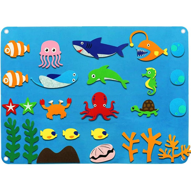 FeltPlay - Creative Toddler Felt Board