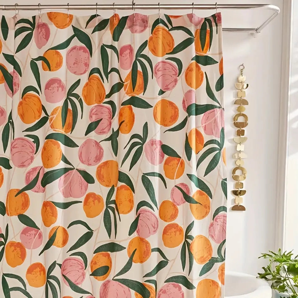 Floral Shower Curtain - Fresh Bathroom