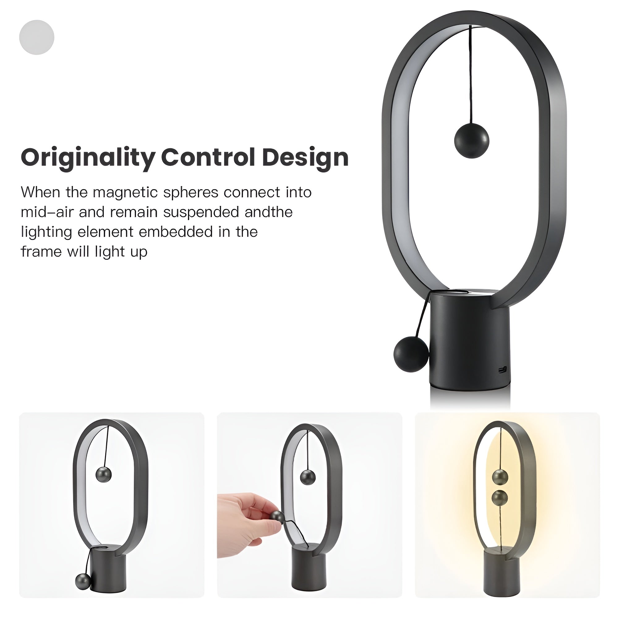 BalanceGlow LED Lamp - USB Rechargeable Light