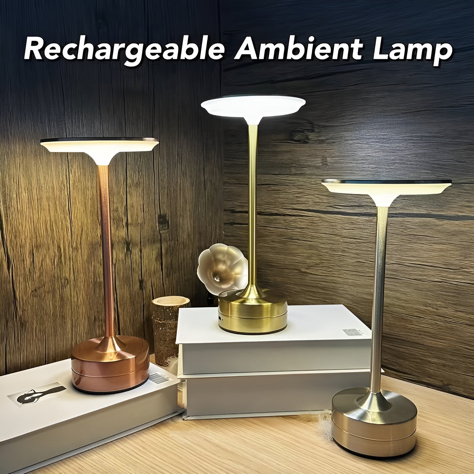 BeamEase Cordless LED Lamp - Adjustable Light