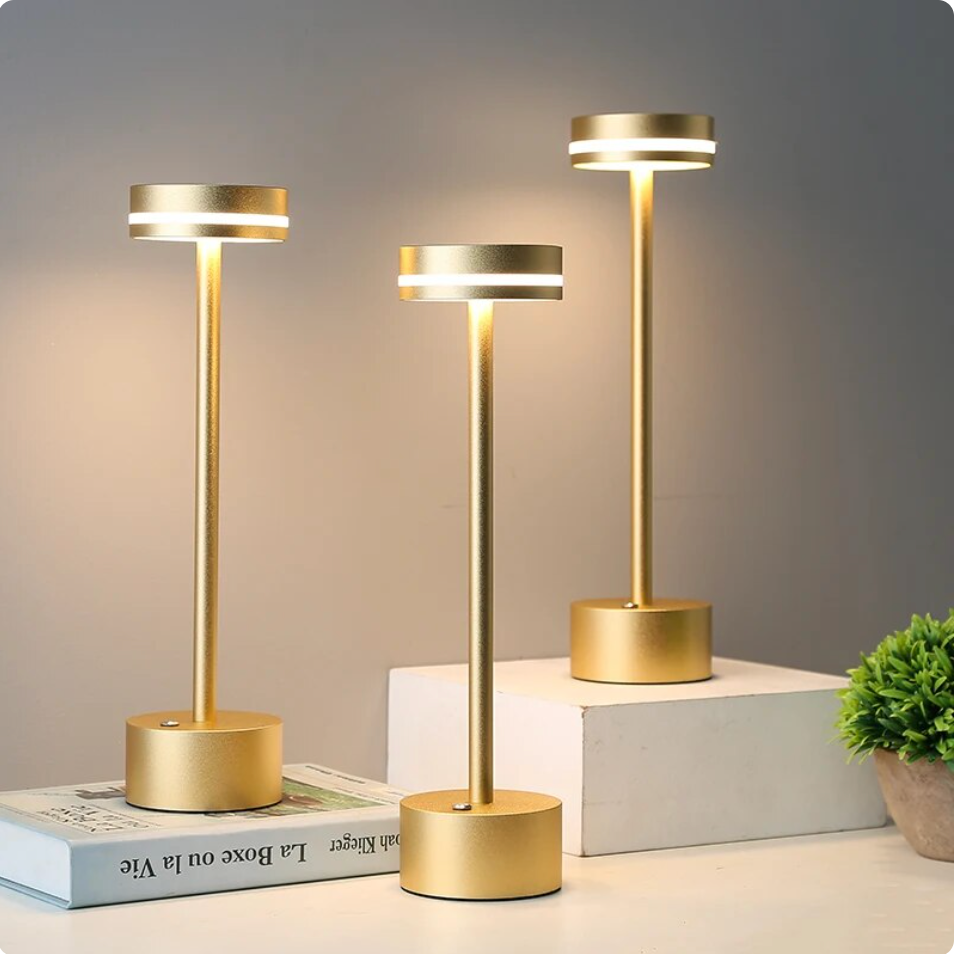 Solara Cordless Touch Table Lamp - Rechargeable