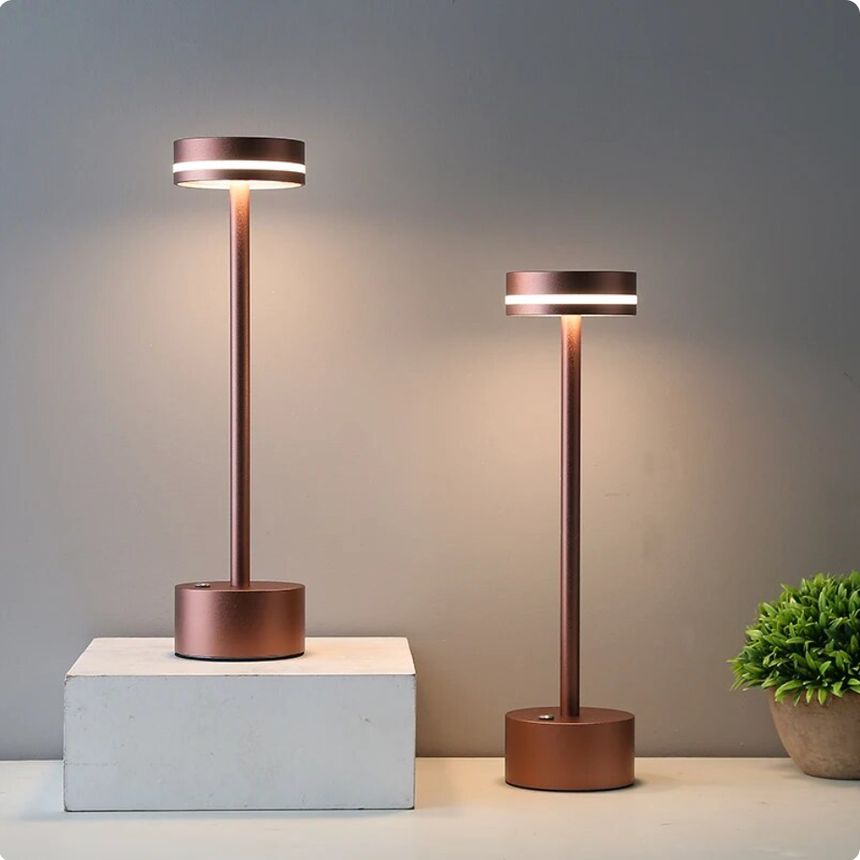 Solara Cordless Touch Table Lamp - Rechargeable
