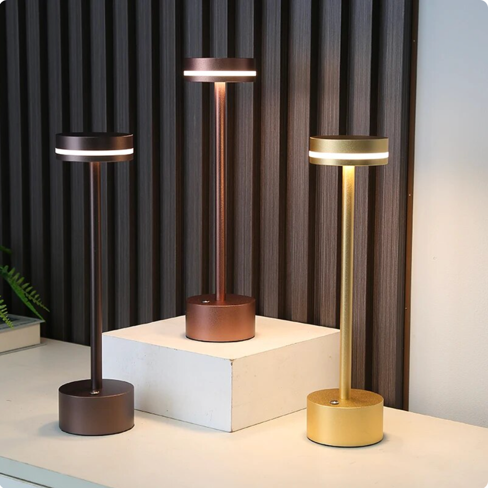 Solara Cordless Touch Table Lamp - Rechargeable