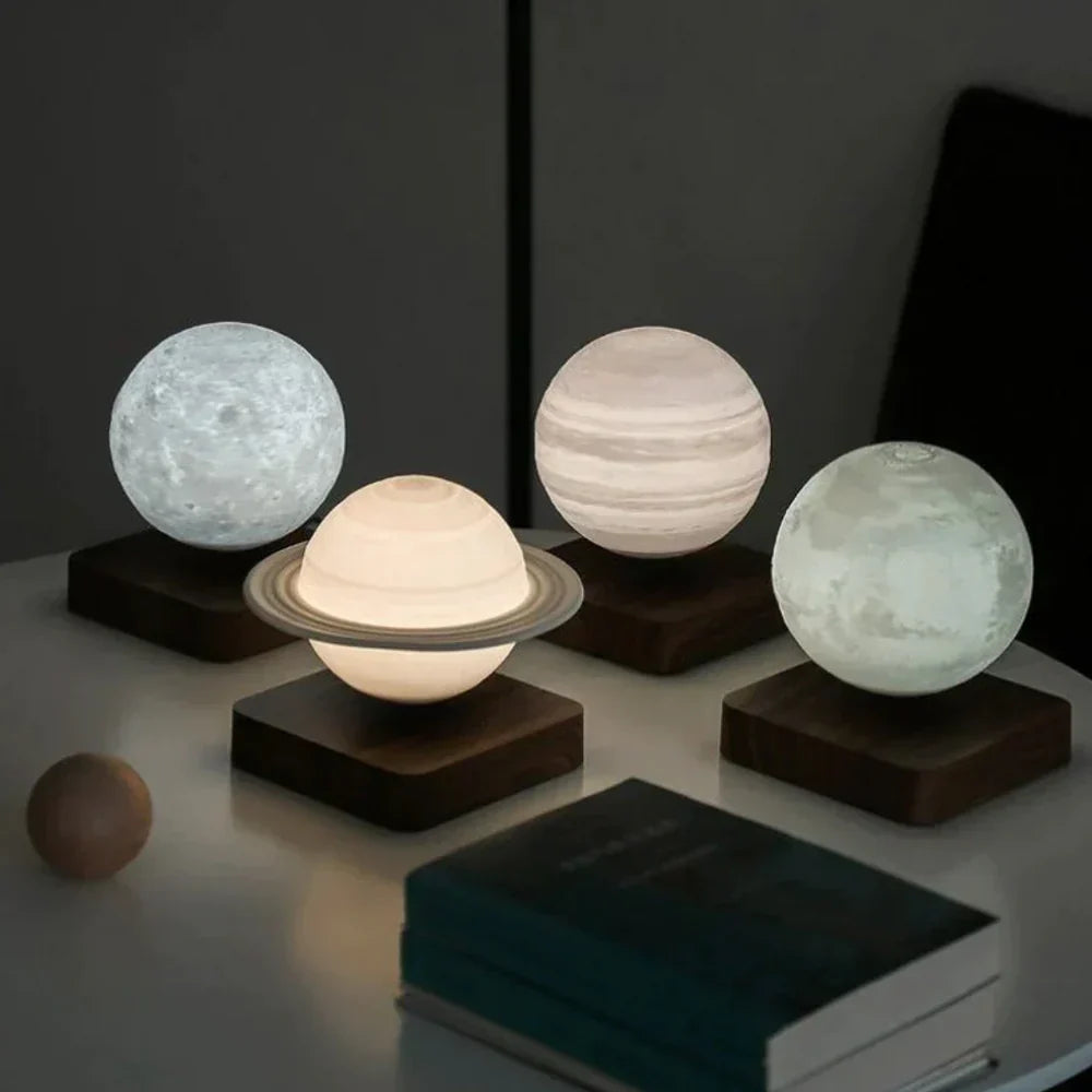 LunaGlow Atmospheric LED Moon Lamp