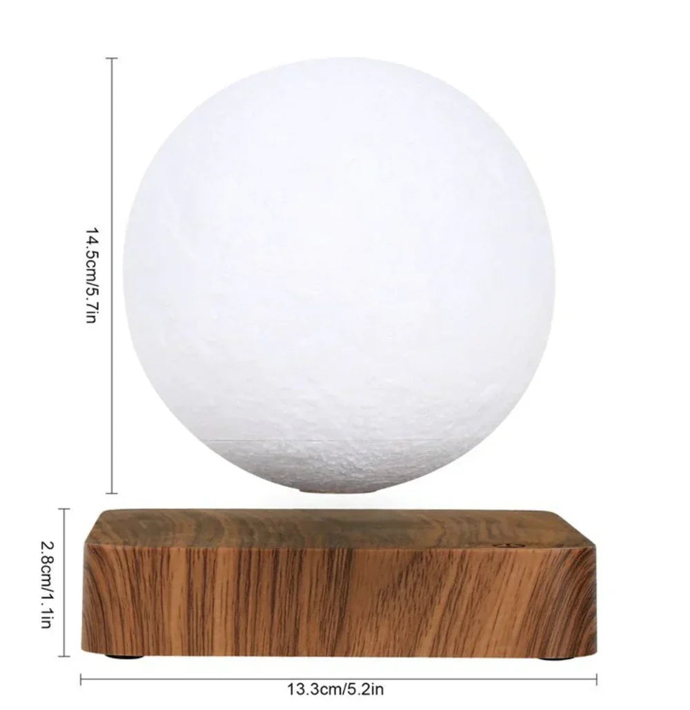 LunaGlow Atmospheric LED Moon Lamp