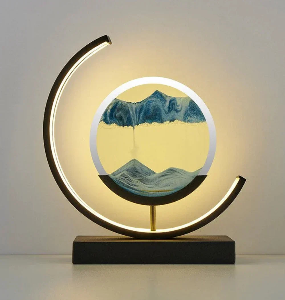 Serenova - Sand Landscape Table Lamp