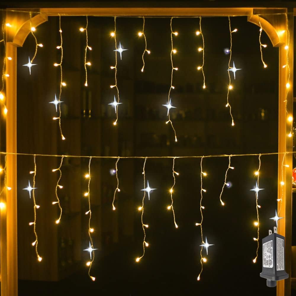 Dewfall - Outdoor LED Light Curtain for the Holidays
