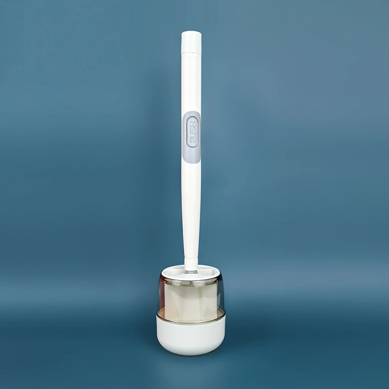 BristleFlex | Flexible Toilet Brush with Integrated Cleaning Dispenser for Effortless Deep Cleaning 1
