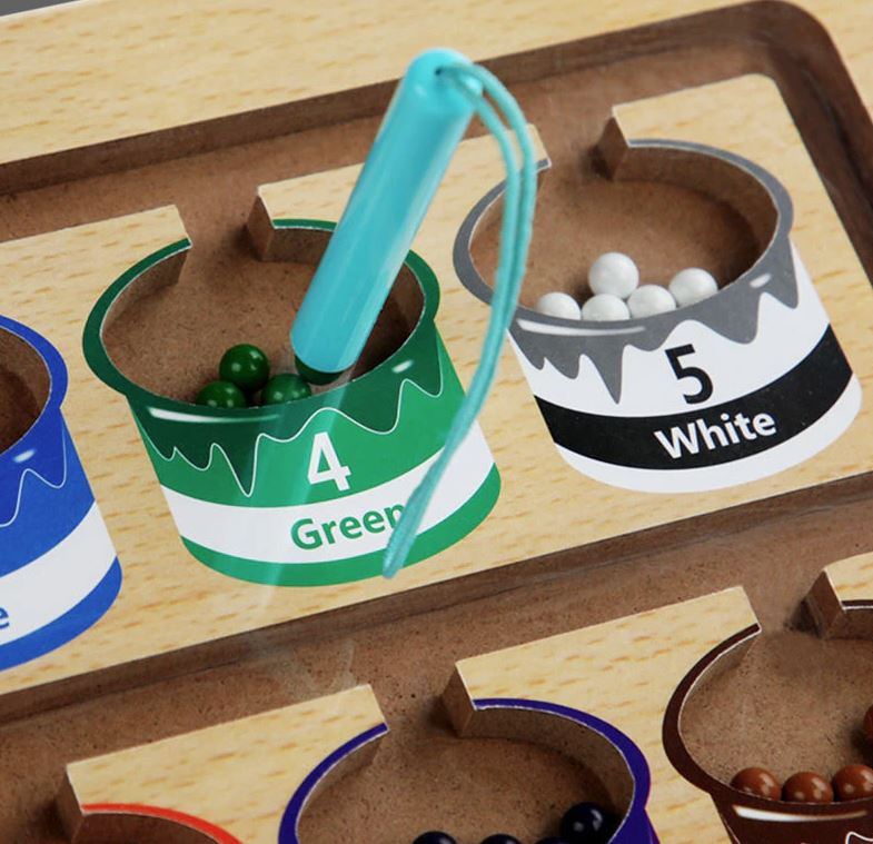 MagniTally - Playful Magnetic Counting Puzzle for Kids