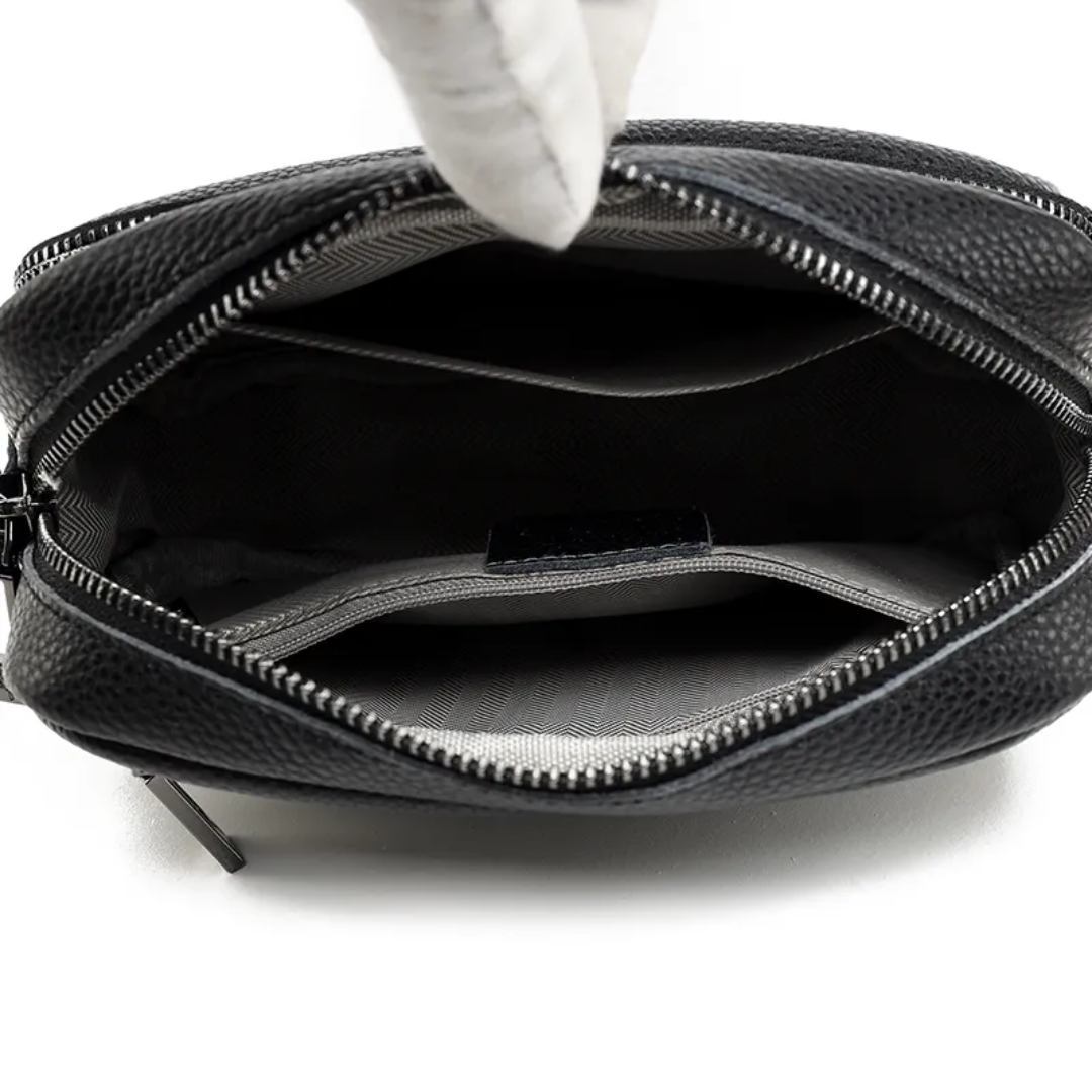 Carrie - Modern Leather Messenger Bag