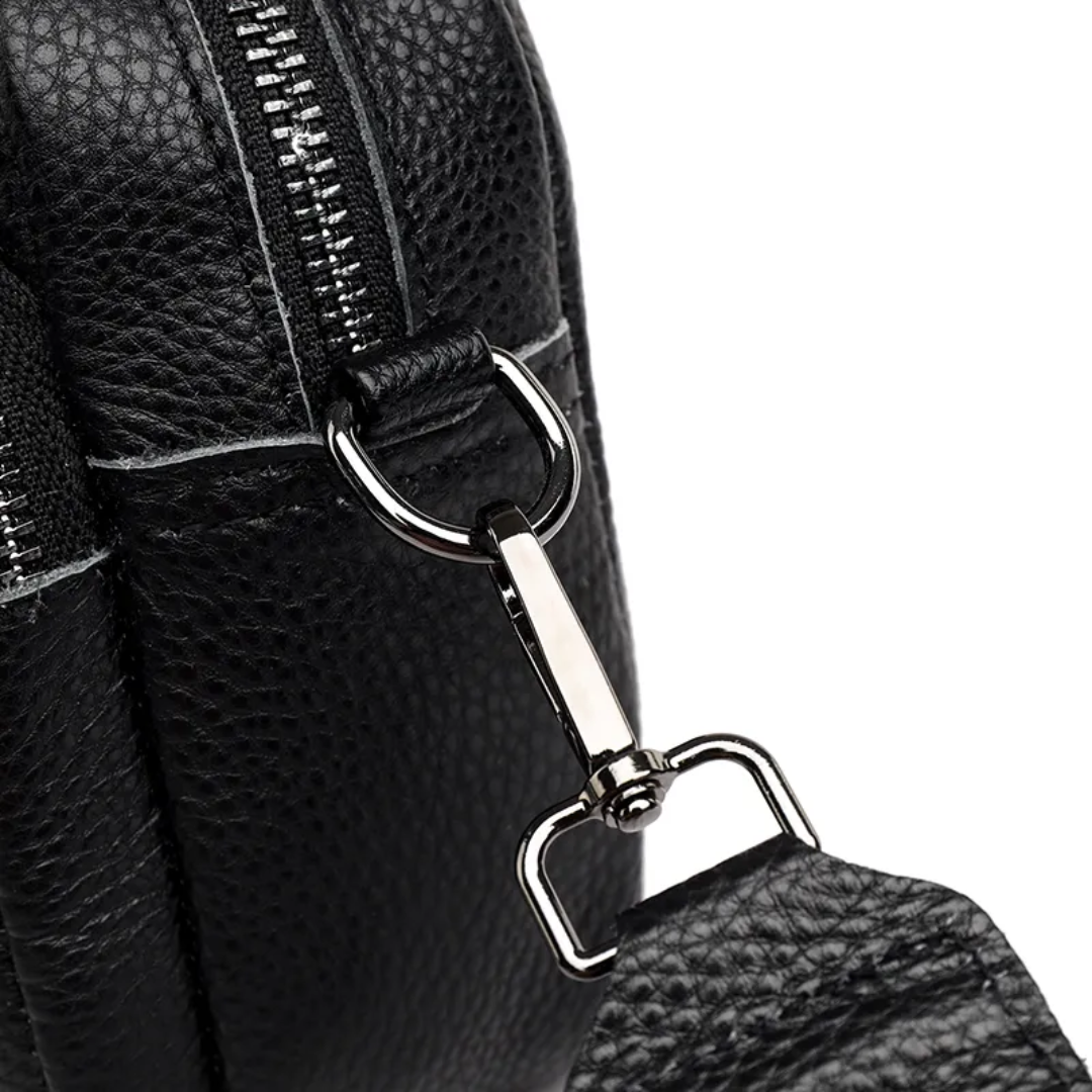 Carrie - Modern Leather Messenger Bag