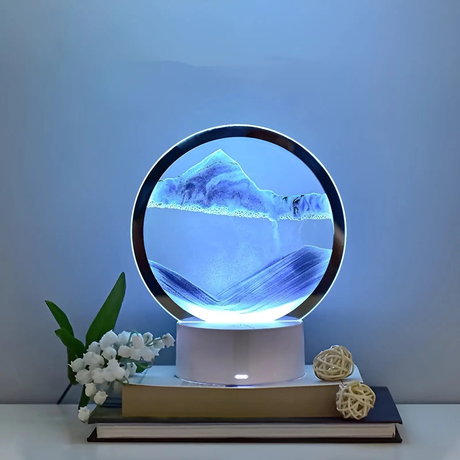 Quicksand Animation Art Lamp - Moving Sand Mood Light