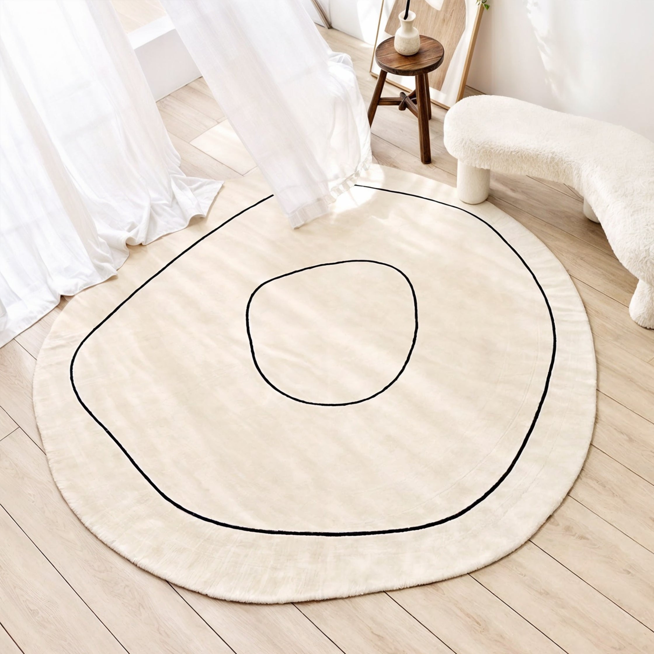 CozyNest Rug - Stylish Wool Floor Rug