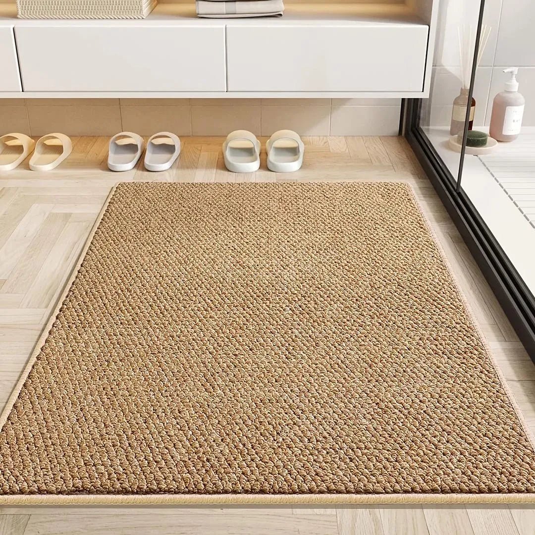 Chic Outdoor Doormat | Absorbent Fabric with Geometric Design | Stylish Welcome Mat for Modern Entrances 5