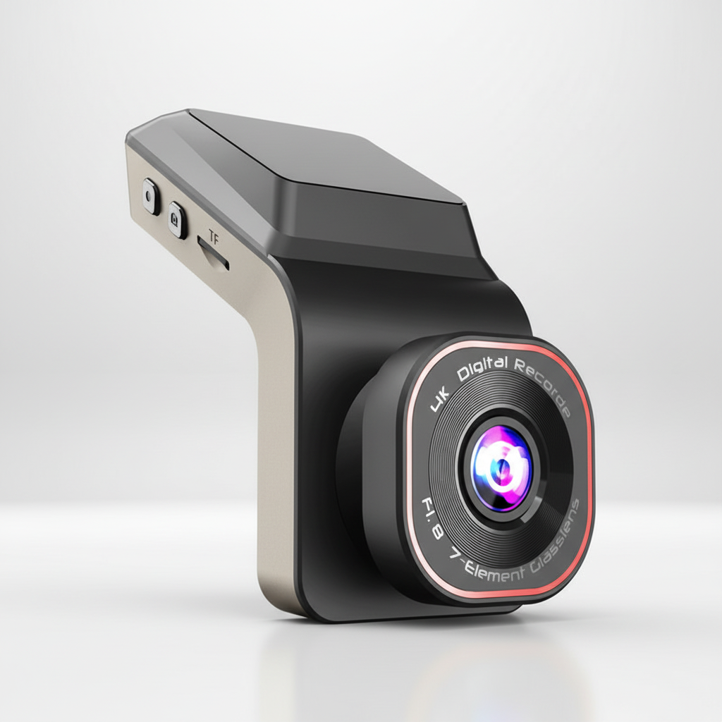 Compact Full HD Dash Cam with Night Vision & Loop Recording | Discreet Design for Reliable Safety 1
