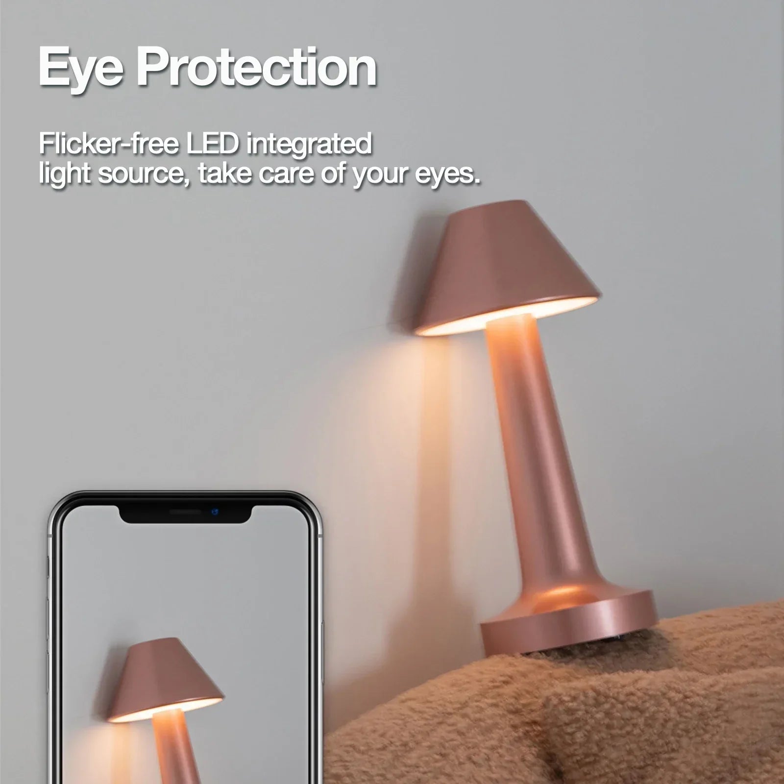 Minima Desk Lamp - Wireless Touch-Control LED Lamp