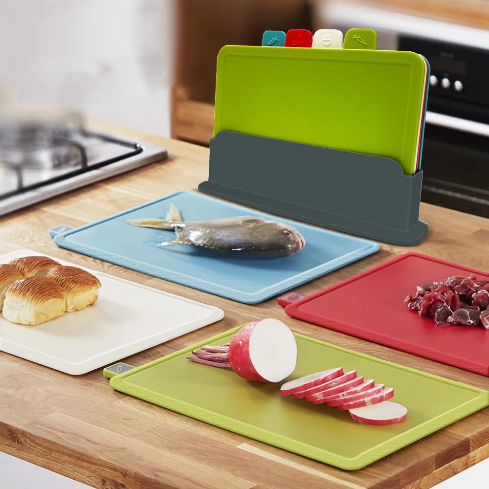 PrepTidy - Chopping Board Set with Holder