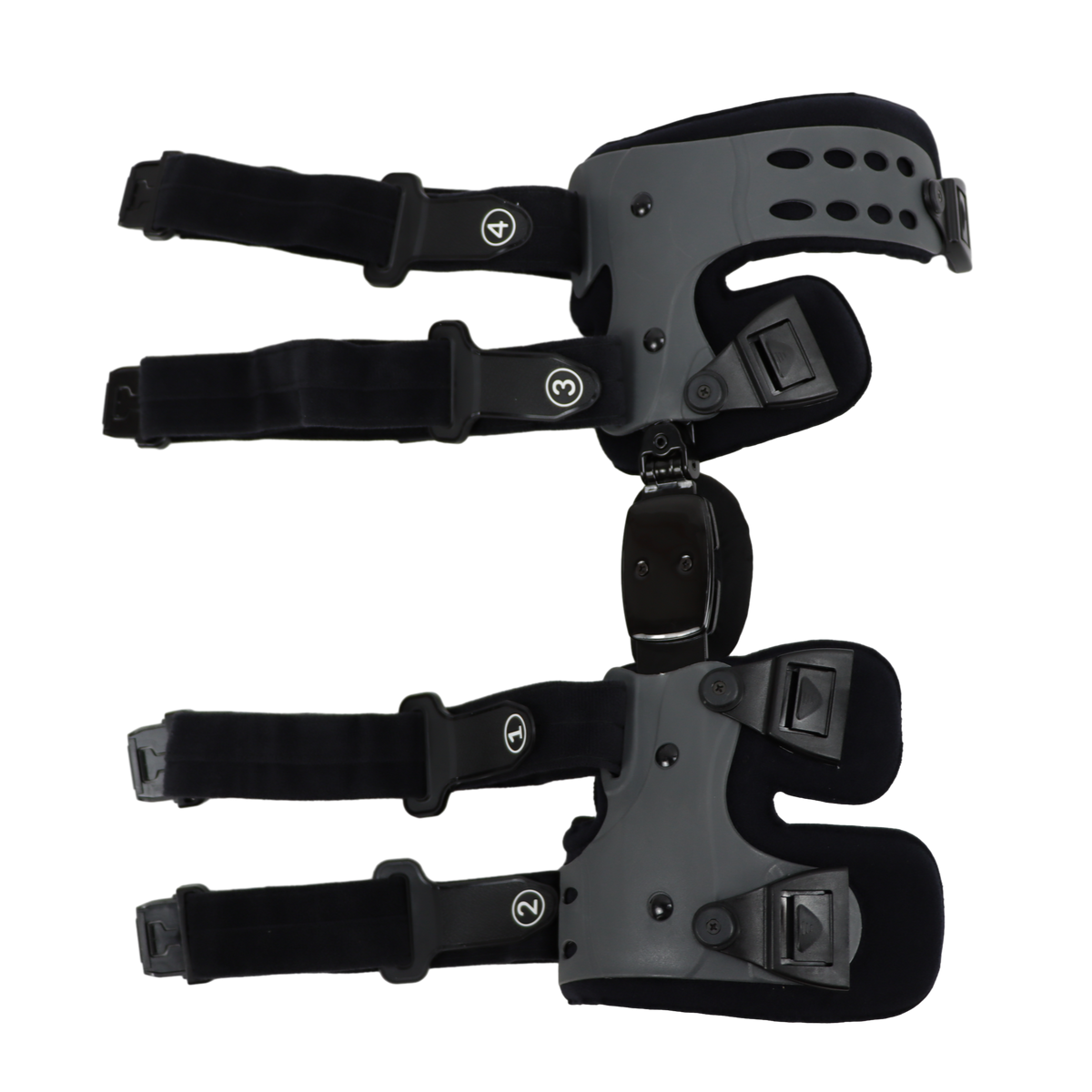 KneeEase - Adjustable Hinged Knee Brace for Pain Relief and Stability