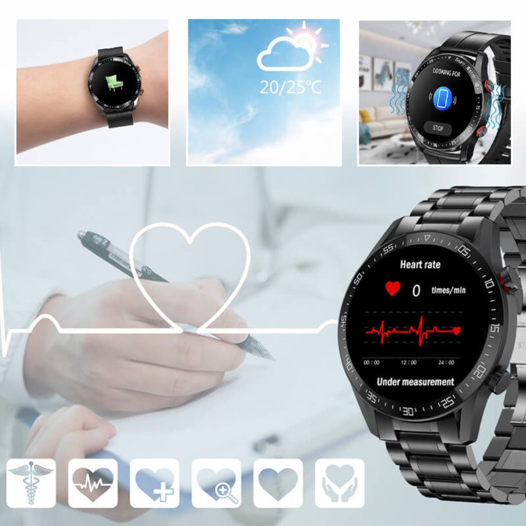 SwissActive Smartwatch - Bluetooth Fitness Watch with NFC Payments